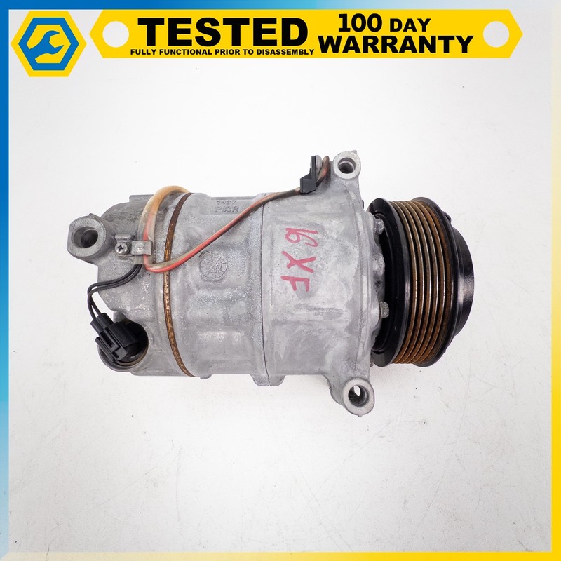 16-21 JAGUAR XF AC A/C AIR CONDITIONING COMPRESSOR PUMP OEM