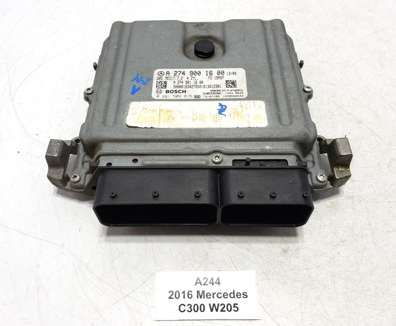 ✅ 15-20 OEM Mercedes W205 C300 E300 GLC300 2.0L ECU ECM Engine Computer Module