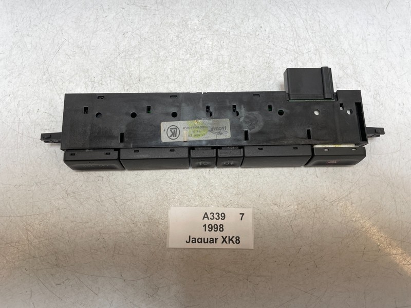 ✅ 1997-1999 OEM Jaguar XK8 Fog Light Hazard Traction ASC Control Switch