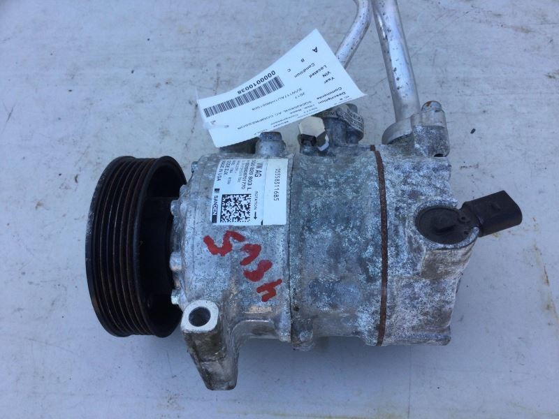 AC Compressor Fits 15-17 VOLKSWAGEN GOLF AUDI A3 7708