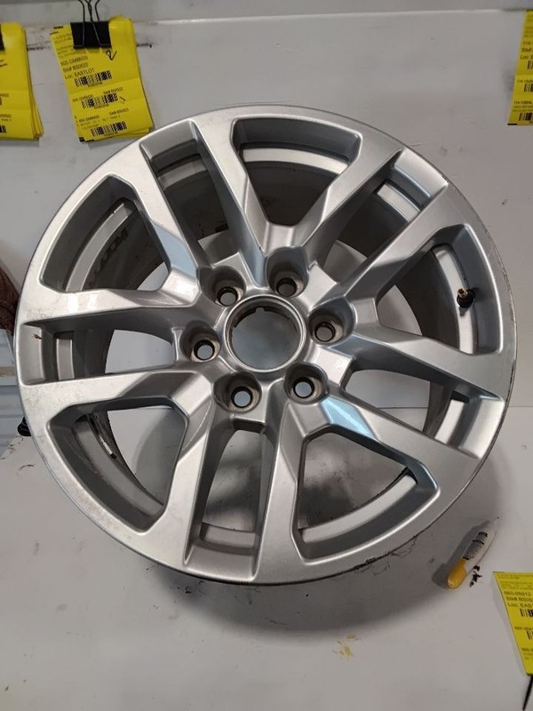 2019-2022 Chevy Silverado 1500 Wheel Rim 18x8-1/2 Silver 10 Spoke Opt PZX