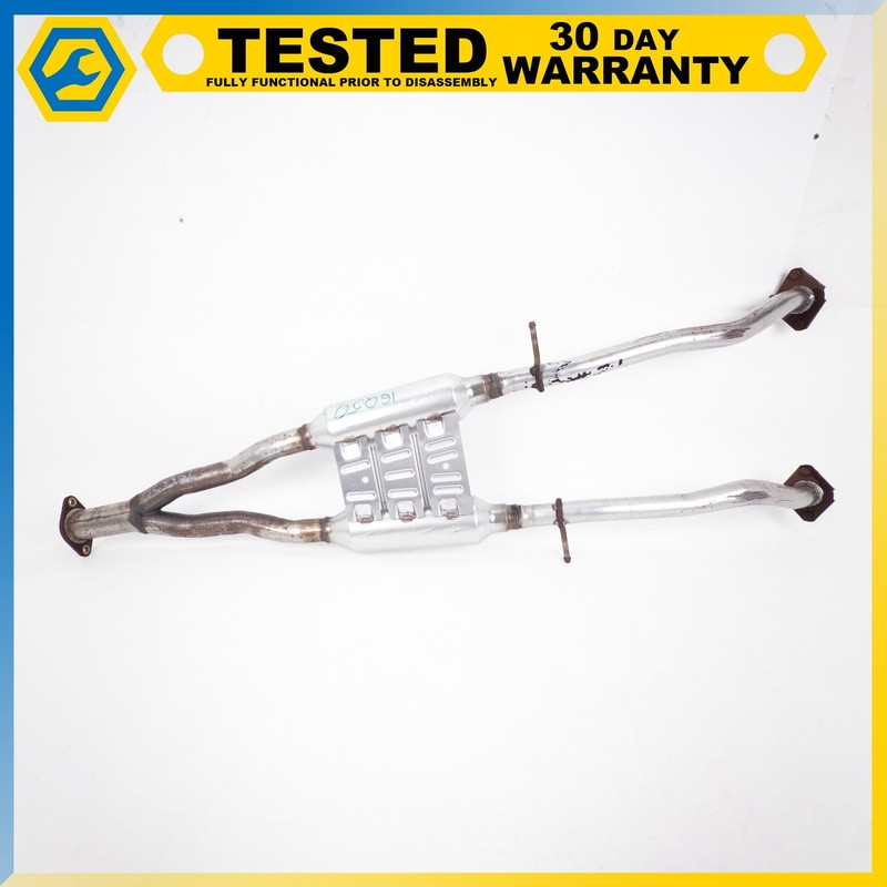 14-19 INFINITI Q50 EXHAUST SYSTEM CENTER MIDDLE RESONATOR PIPE OEM