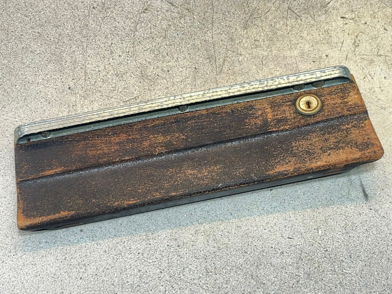 1963 Mercedes Benz W110 190 Gas Fintail Glove Box Wood Lid Panel Door W 110