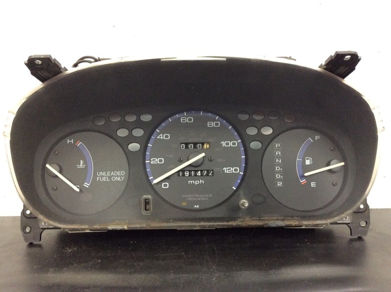 96-00 Civic DX AT Instrument Cluster Speedo Tacho Meter Gauges 191k Used OEM