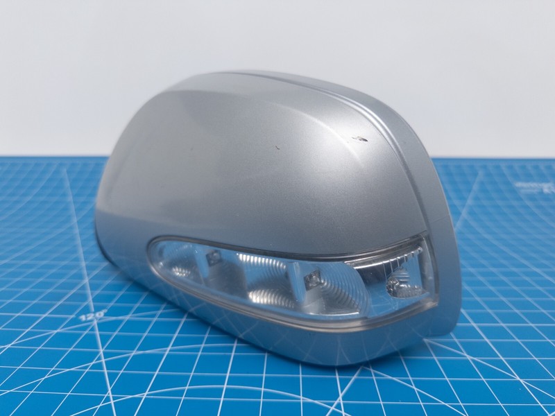 07-08 Mercedes GL-class X164 LEFT DRIVER SIDE REAR VIEW DOOR MIRROR Silver OEM