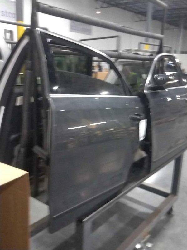 2017 Volkswagen Passat Left Rear Door Grey 4DR SED 395642 82K Mileage