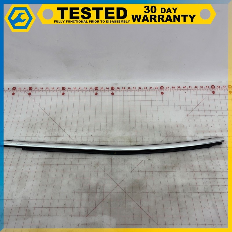 14-24 MASERATI GHIBLI REAR LEFT DRIVER SIDE DOOR WINDOW BELT MOLDING OEM