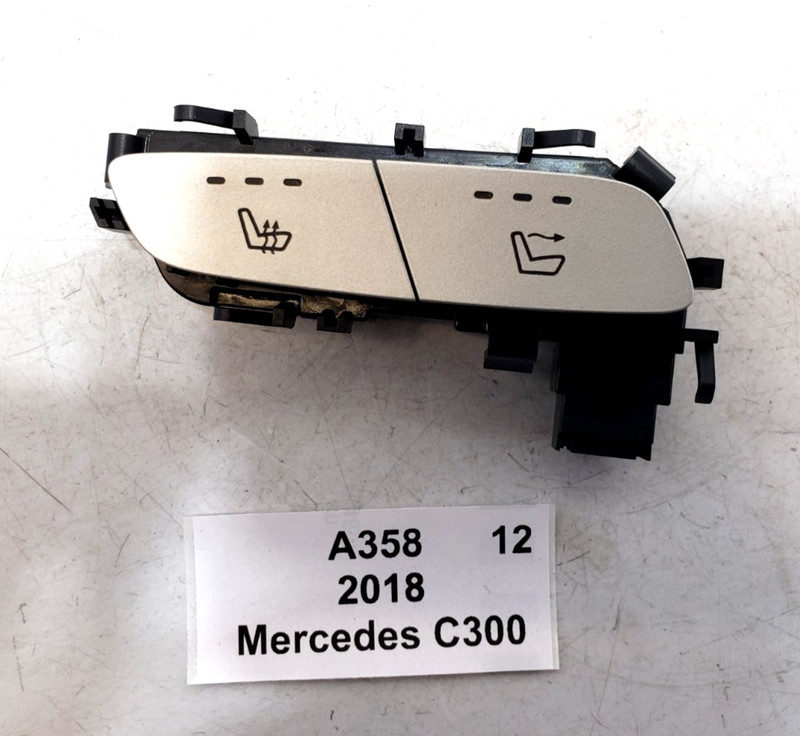 ✅ 17-23 OEM Mercedes C300 A205 Front Left Driver Heated Seat Button Switch