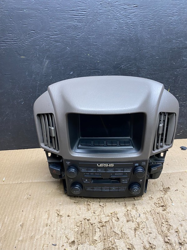 1999 2003 Lexus RX300 Radio Navigation Info Display Climate Control OEM V7676 DG