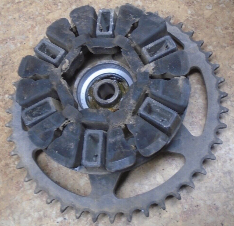 2006 Kawasaki Ninja EX250 EX 250 F EX250F Rear Sprocket Chain Drive Cush 45T I12