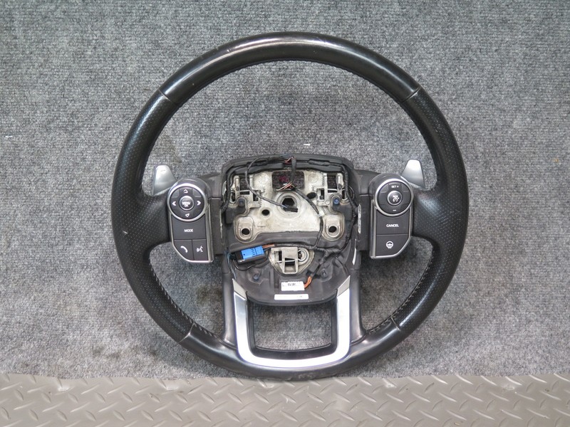 2014-2022 RANGE ROVER SPORT L494 HEATED LEATHER STEERING W CONTROLS & PADDLES