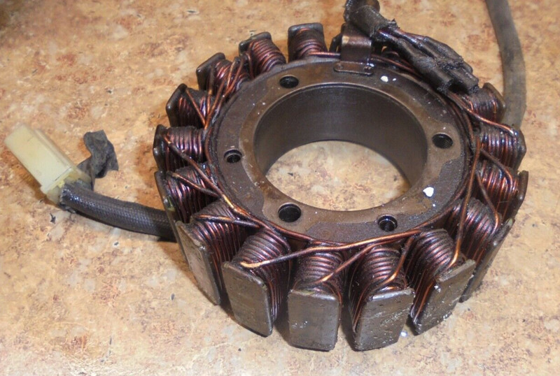 2003 Honda Shadow VT1100 VT 1100 Engine Alternator Stator Magneto Generator 03