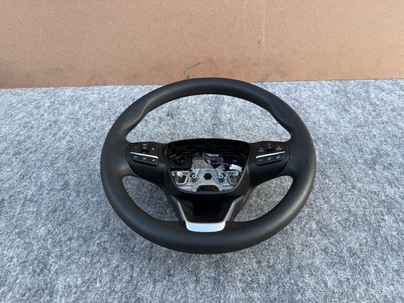 FORD BRONCO SPORT 2021-2025 OEM LEFT DRIVER WHEEL WITH SWITCHES ASSEMBLY (BLACK)