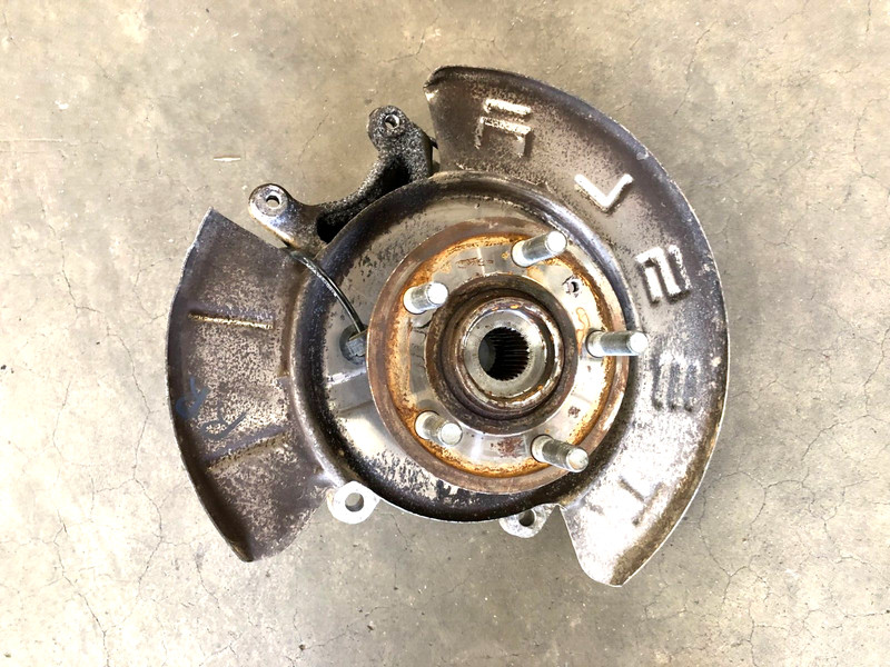 2012-2016 Tesla Model S Rear Right Passenger Spindle Knuckle Hub OEM BTP1