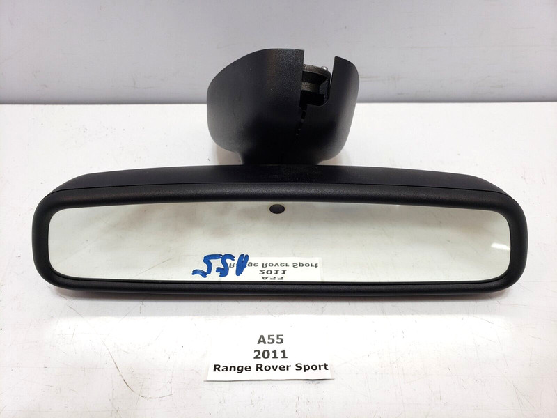 ✅ 10-13 OEM Range Rover Sport L320 Interior Rear View Mirror Black W/ Trim