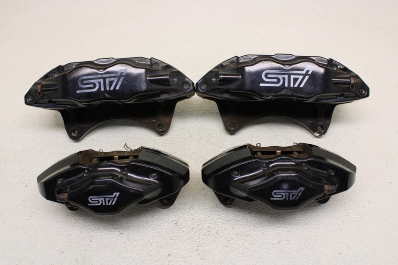 Subaru WRX STI Brembo Brake Calipers Brakes Front Rear Genuine Oem 2008-2017