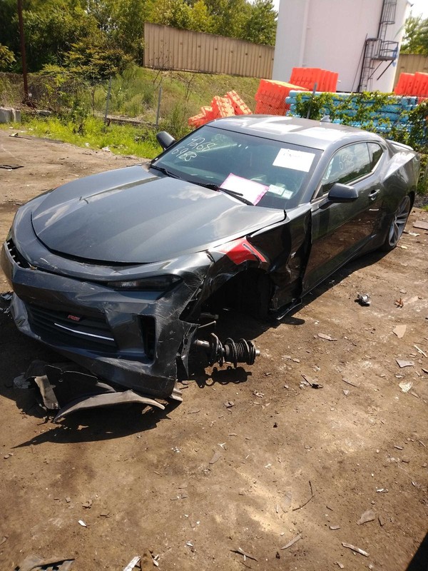 2018 Chevrolet Camaro OEM Used Grey Bumper Impact Bar 84149485 53K Miles