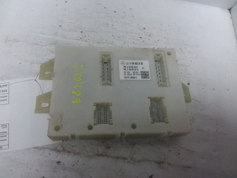 Signal Activation Control Module SAM 166 Type GL350 Fits 13-14 MERCEDES GL-CLASS