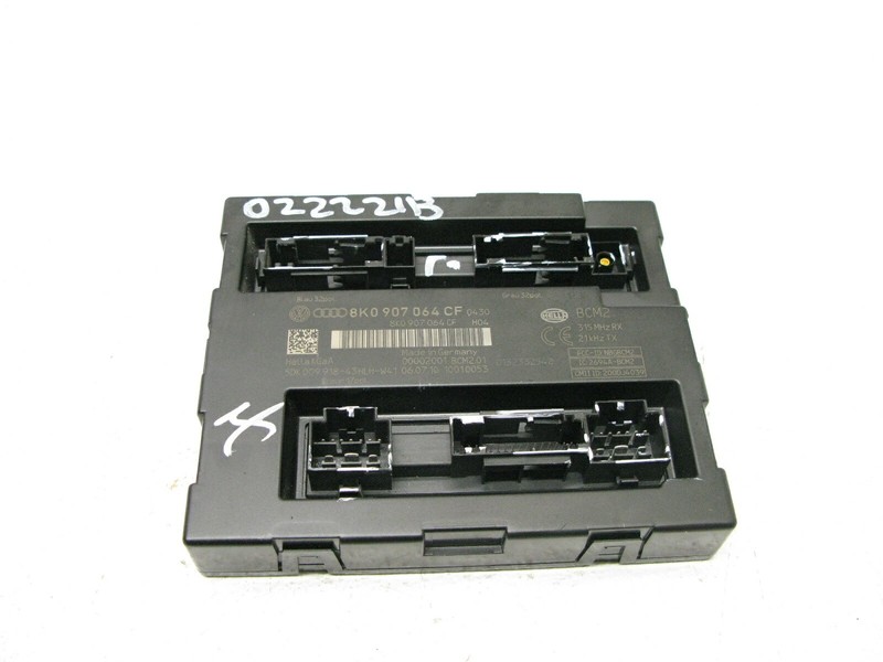 08-12 AUDI B8 A4 S4 RS4 A5 BODY COMFORT CONTROL MODULE UNIT OEM 022221B