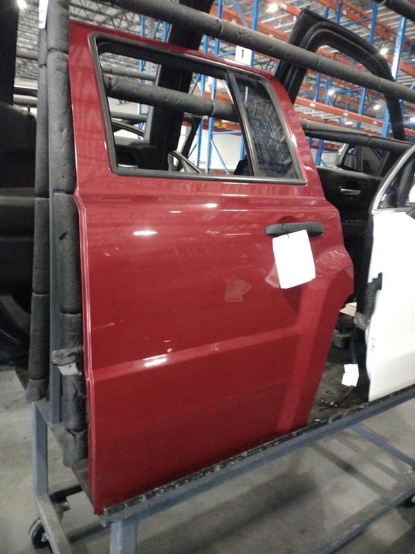 2009 Jeep Patriot Left Rear Door Red Used 92000 Miles OEM Part 213819