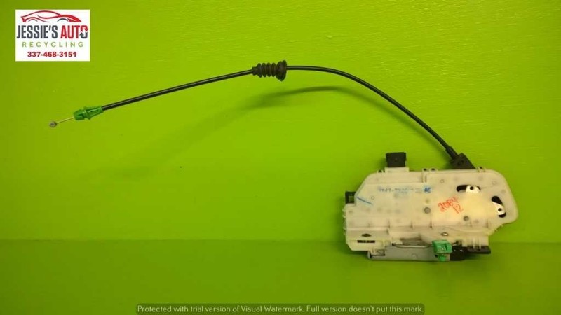 11 12 13 14 EDGE SEL 3.5L AT RIGHT REAR DOOR LOCK LATCH ACTUATOR OEM 2084-12