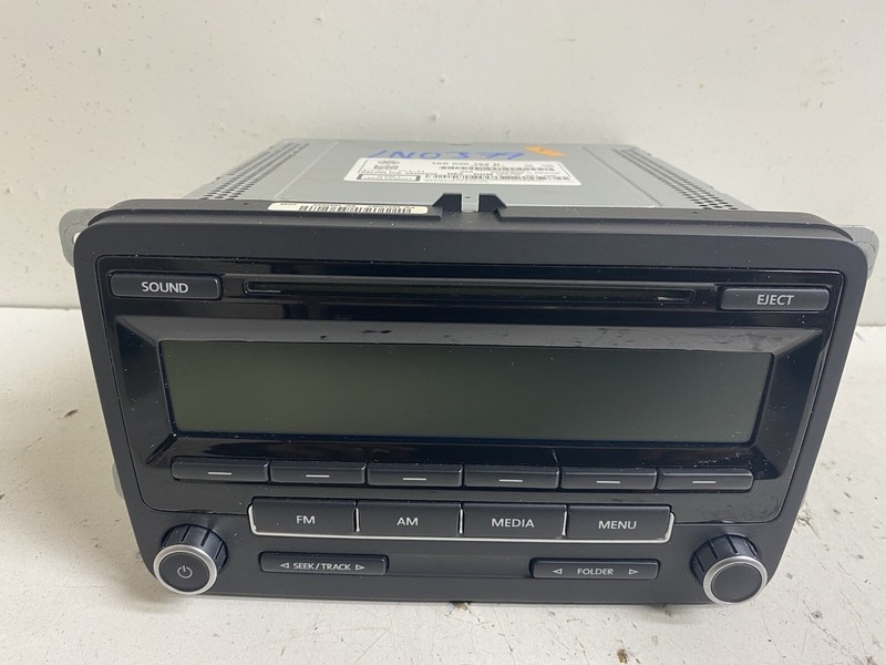 2012-2016 Volkswagen Beetle 1K0 035 174 D Radio Stereo 2 DIN Disc CD Player Oem