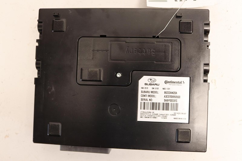 2020-2023 SUBARU LEGACY TELEMATICS COMMUNICATION CONTROL MODULE UNIT OEM