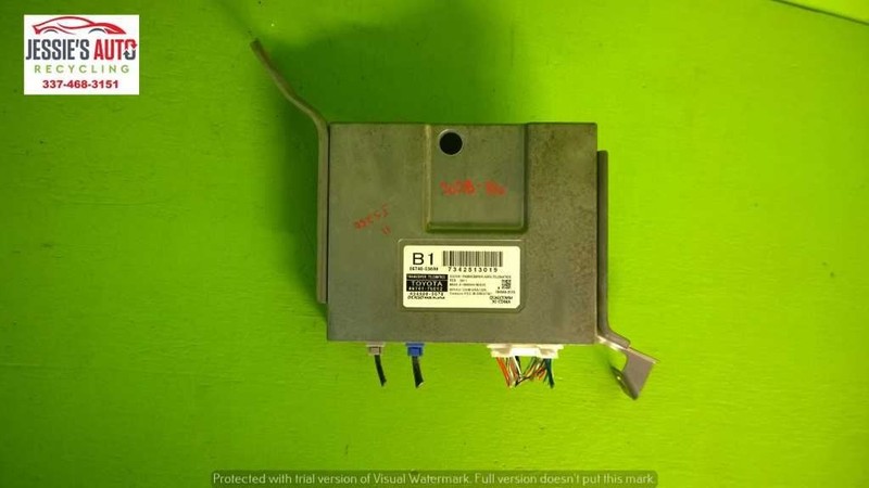 11 LEXUS IS250 2.5L AT SDN COMMUNICATION TELEMATICS TRANSCEIVER MODULE 2028-86