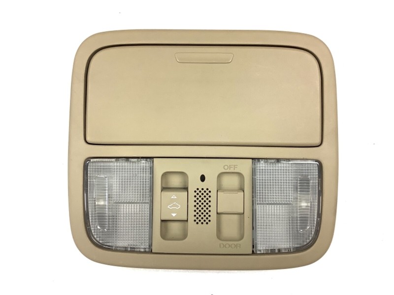 07 Honda CR-V EX Console Front Dome Light Roof Lamp Bulb Switch Ivory OEM