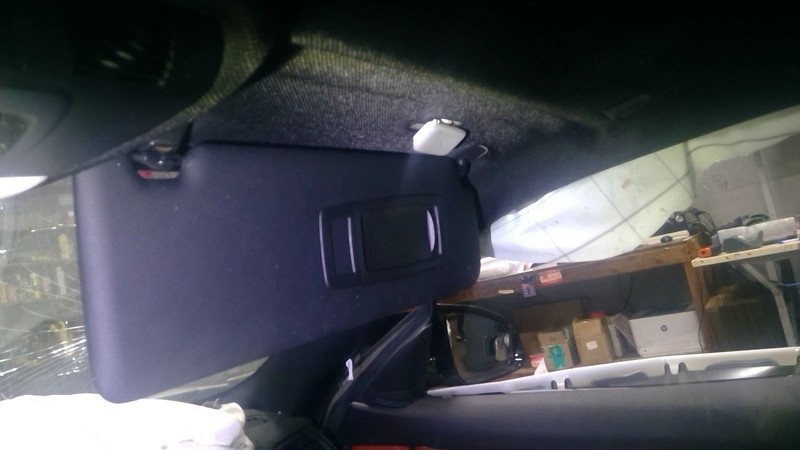 Passenger Right Sun Visor Fits 12-18 BMW 320i 1786602