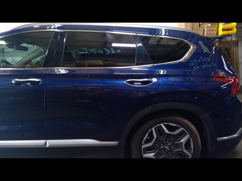 Driver Rear Side Door Electric Privacy Tint Glass Fits 21-23 SANTA FE 1644695