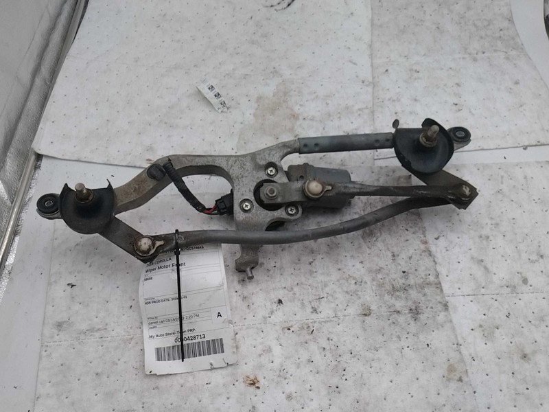 2016 Toyota Corolla Wiper Motor OEM 8511002350 White 130K Miles