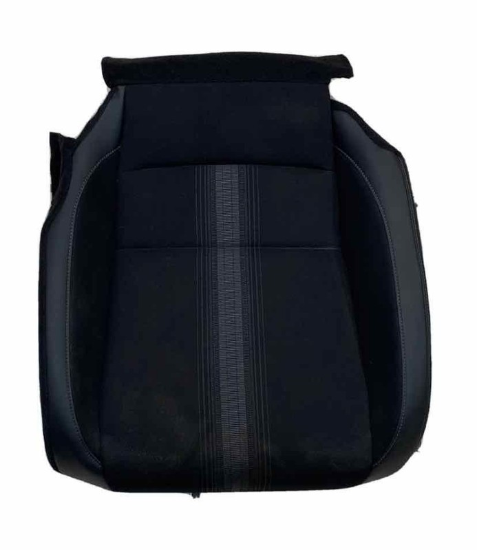22 HONDA CIVIC LH FRONT LEFT SEAT LOWER CUSHION BLACK CLOTH OEM