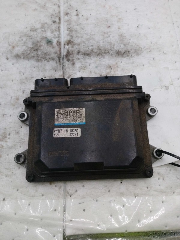 2018 Mazda 6 Engine Control Module ECM PYFL18881 Black 112K Miles OEM