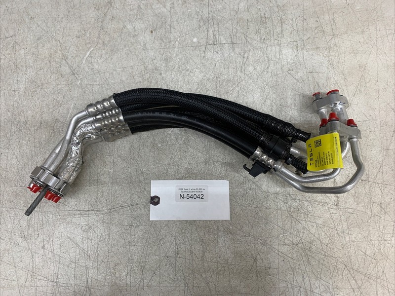 Tesla Model Y/3 AC Line Supermanifold to HVAC Assembly 1502022-00-E 54042 S24