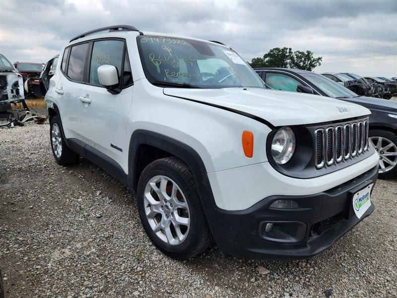 2015-2019 Jeep Renegade Front Passenger Roof Curtain Air Bag