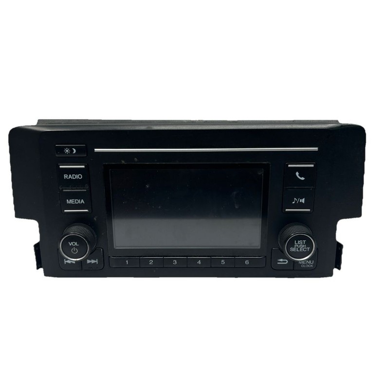 Honda Civic radio am fm 2019 2021 display receiver sedan LX assy OEM 39100TBAA41