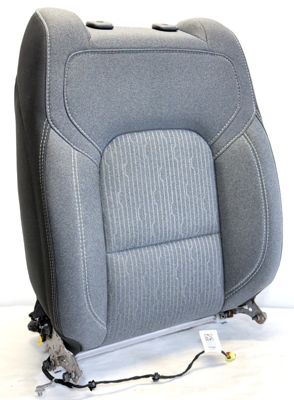 ✅ 2019-25 RAM 1500 5th Gen OEM FRONT RIGHT CLOTH SEAT UPPER BACK CUSHION GRAY RH