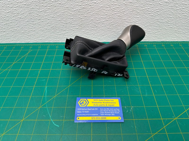 15-16 LEXUS RC300 RC350 TRANSMISSION GEAR SHIFT SHIFTER KNOB HANDLE W/ BOOT OEM