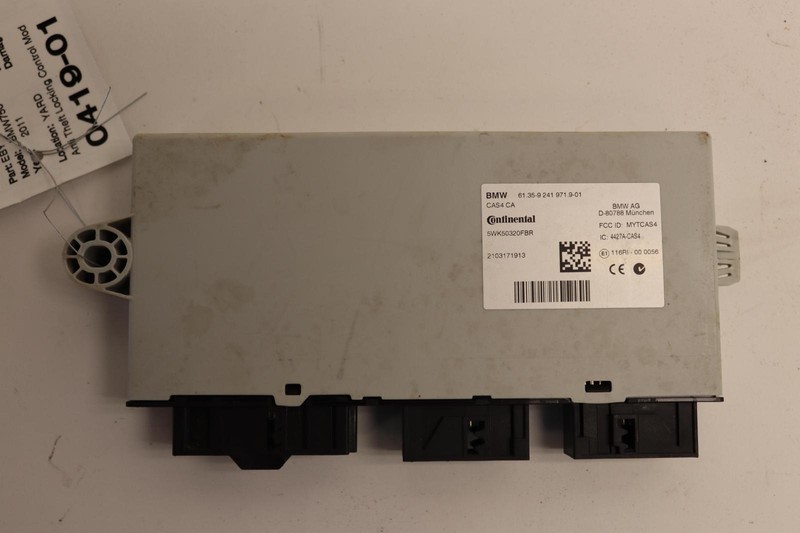 2011-2012 BMW 750LI F01 F02 ANTI THEFT LOCKING ACCESS CONTROL MODULE UNIT OEM