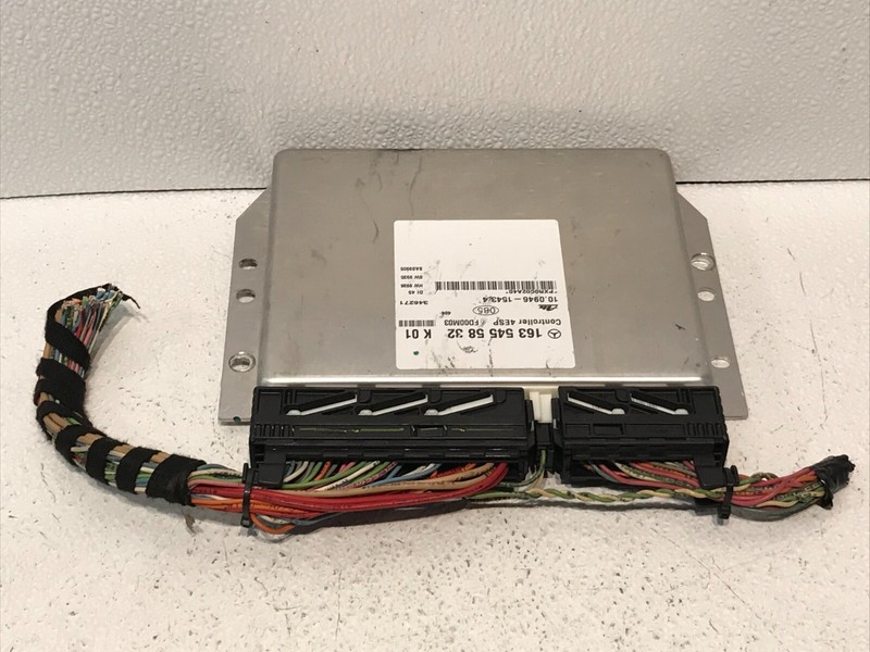 98-02 MERCEDES-BENZ W163 ML430 ML320 ABS CONTROL MODULE 1635455832