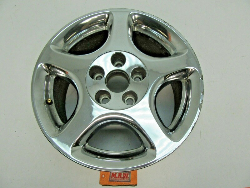 WHEEL CHROME 5 SPOKE ALUMINUM RIM SPARE 16 X 7.5 INCH 98 99 00 01 GS300 GS400