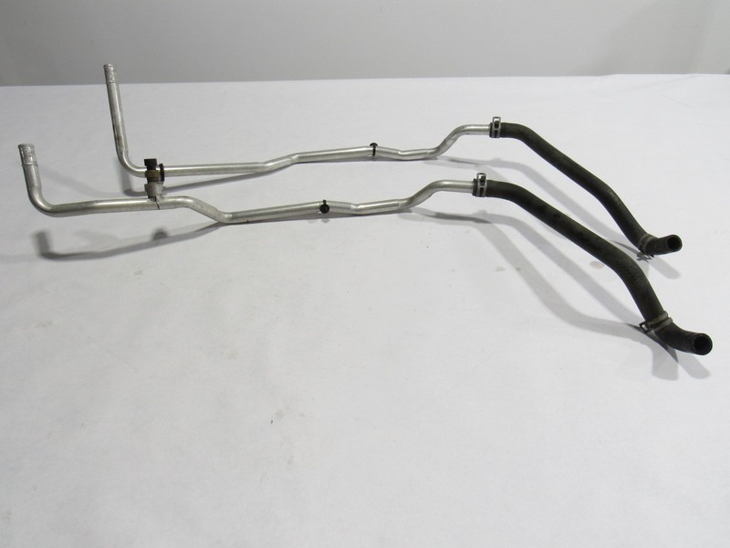 11 12 Fisker Karma 2012 Radiator Coolant Hose Pipe Line Set 2 PCS Pair @2