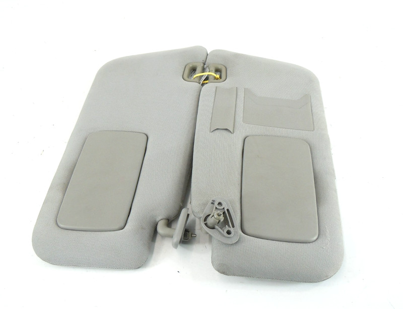 03-05 Subaru Forester Sun Shade Visor Pair Left Right OEM W/O Illumination