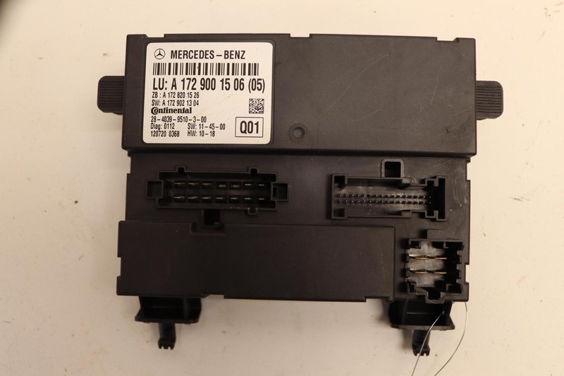 2012-2015 MERCEDES SLK250 R172 TOP ROOF CONVERTIBLE CONTROL MODULE UNIT OEM