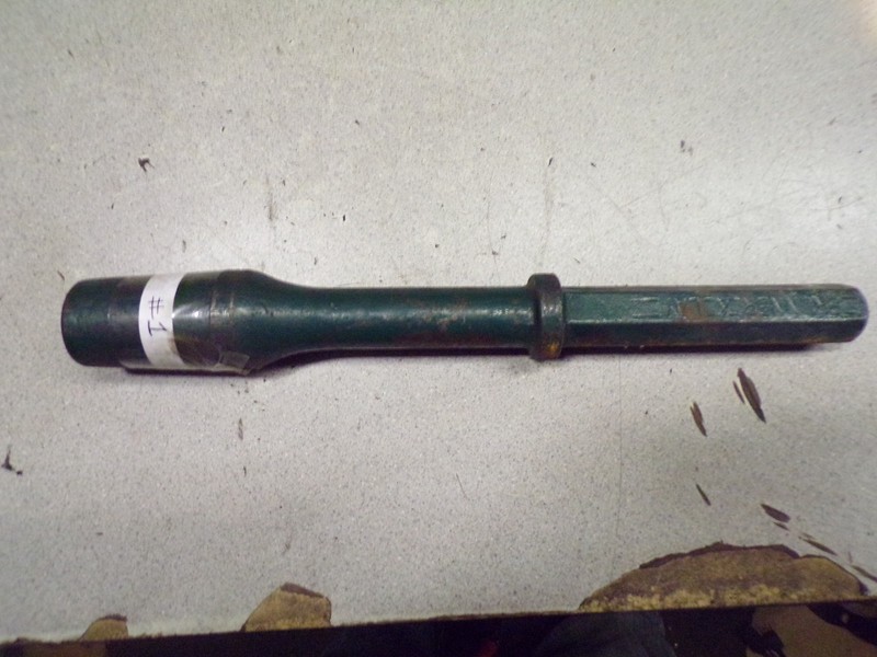 Brunner & Lay Rock Drill Bit for Jackhammer Green #1 15-3/8" x 3/4" Inner Hole