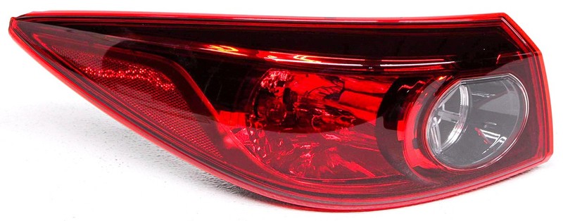 OEM Mazda 3 Sedan Left Driver Side Tail Lamp Lens Chip BHN1-51-160