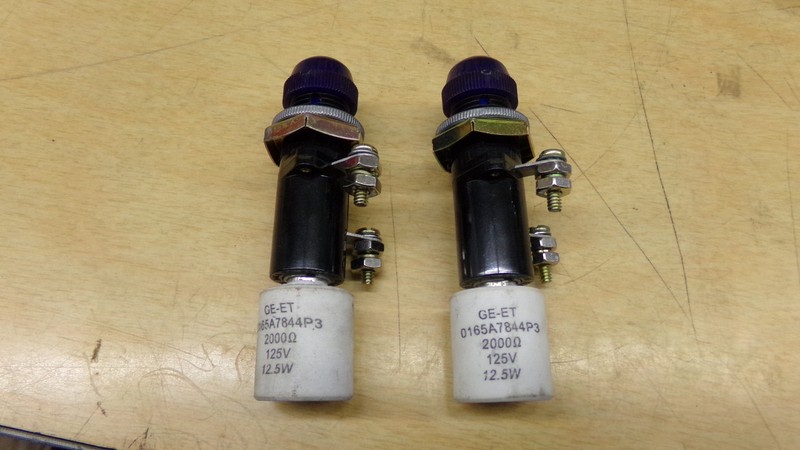 GE Type ET 0165A7844P3 Resistor Assembly, Lot of 2 *FREE SHIPPING*