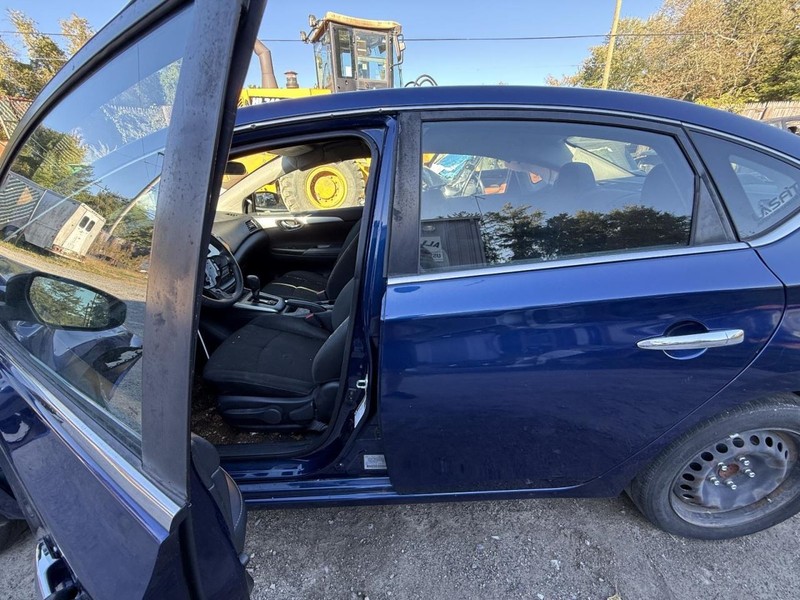 2013-2019 Nissan Sentra Left Driver Side Rocker With Post Blue