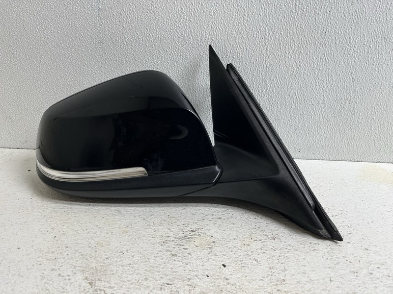 2014 BMW 320i Sedan Right Passenger Side View Door Mirror 6 Pin Black Glass Oem